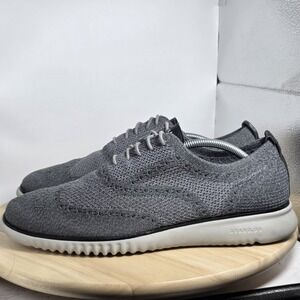 Mens Size 12 - Cole Haan 2.ZeroGrand Magnet/Ironstone Oxfords Dress Shoes C27565